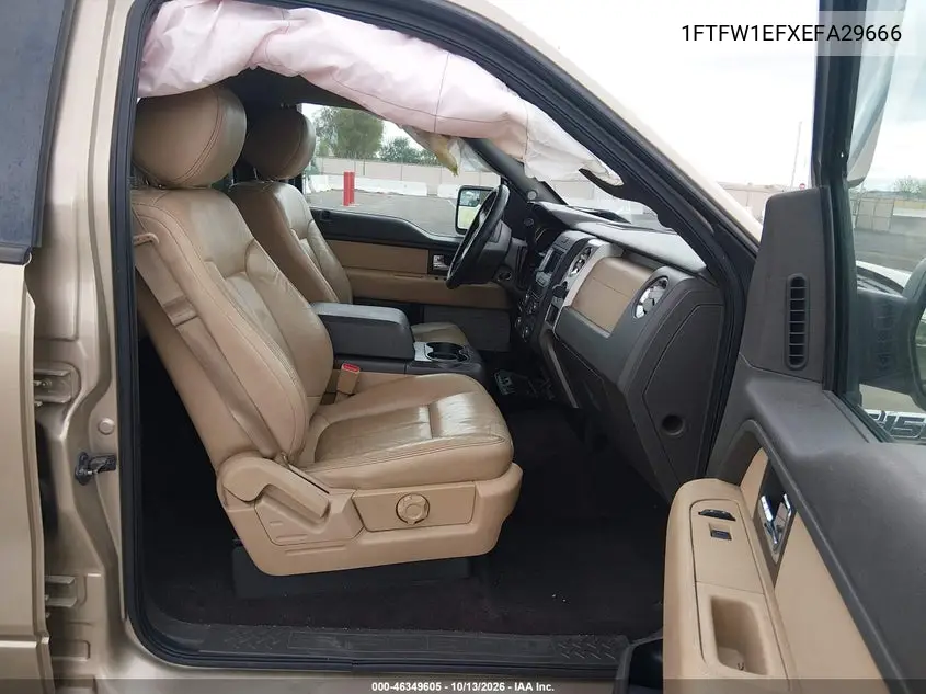 2014 FORD F-150 VIN 1FTFW1EFXEFA29666 — фото 5