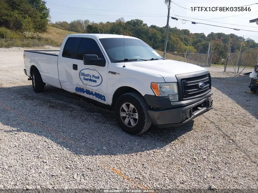 FORD F-150 2014, VIN 1FTFX1CF8EKG35846