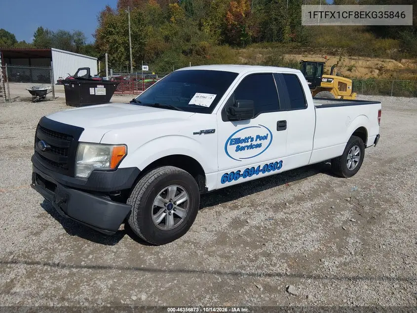 2014 FORD F-150 VIN 1FTFX1CF8EKG35846 — фото 2