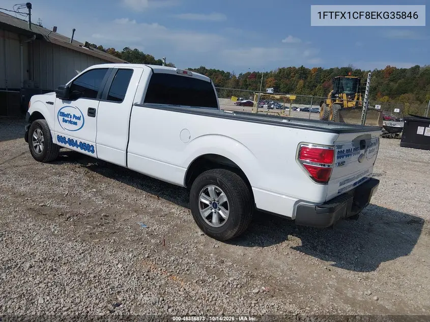 2014 FORD F-150 VIN 1FTFX1CF8EKG35846 — фото 3