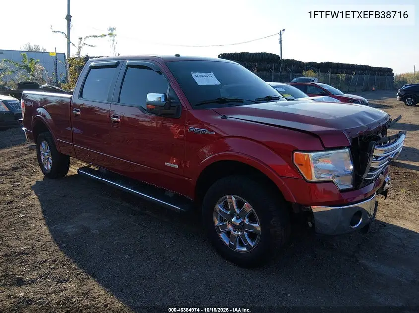 FORD F-150 2014, VIN 1FTFW1ETXEFB38716