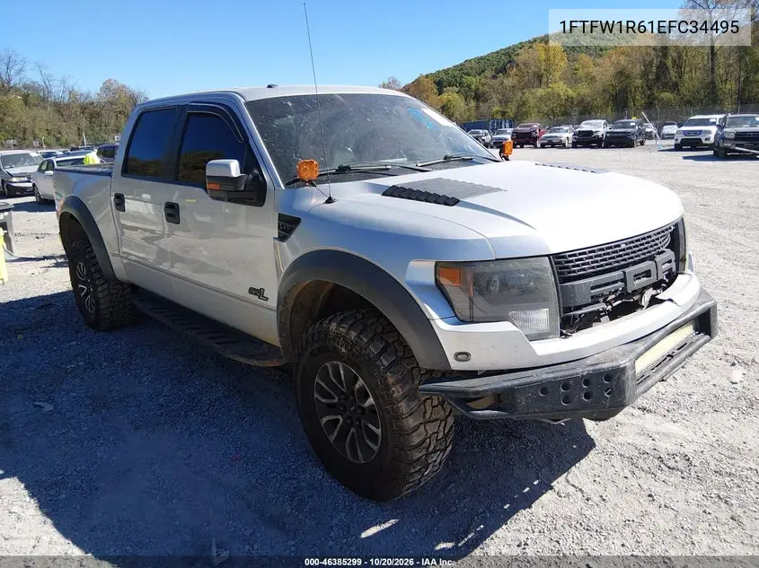 FORD F-150 2014, VIN 1FTFW1R61EFC34495