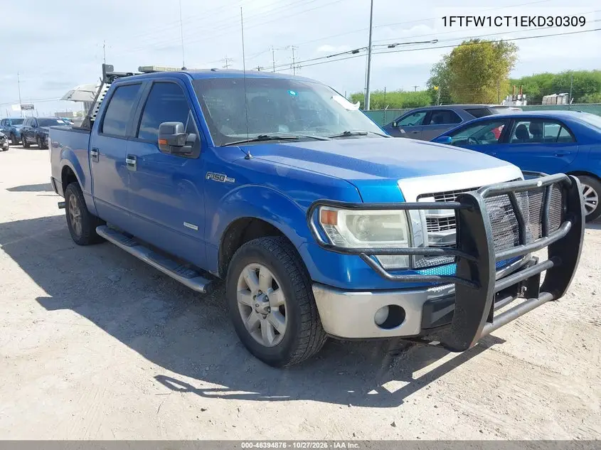 FORD F-150 2014, VIN 1FTFW1CT1EKD30309