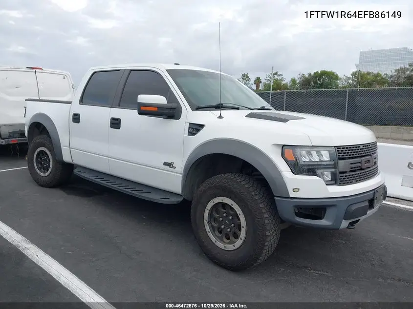 FORD F-150 2014, VIN 1FTFW1R64EFB86149