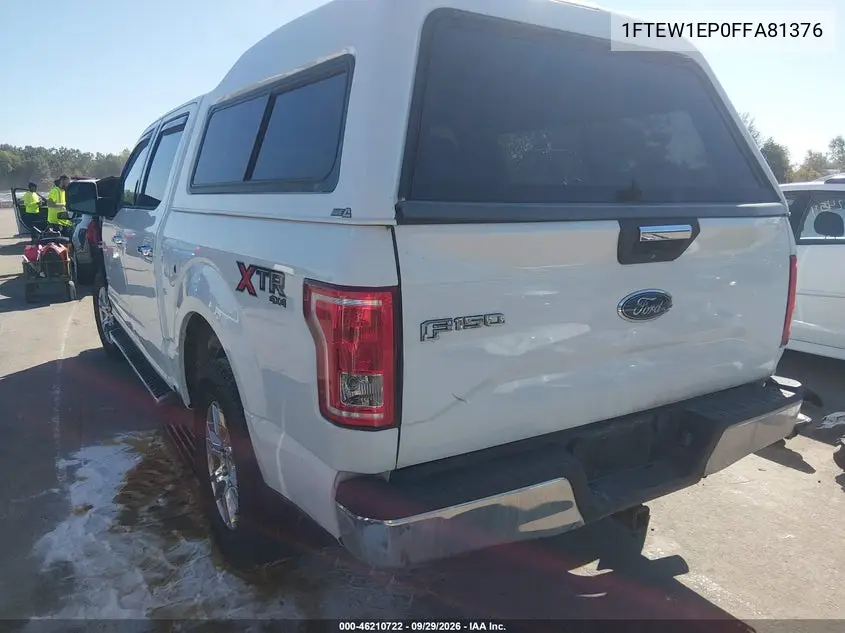 2015 FORD F-150 VIN 1FTEW1EP0FFA81376 — фото 3