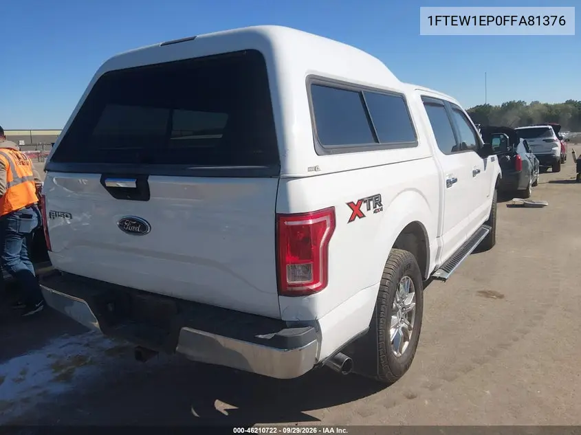 2015 FORD F-150 VIN 1FTEW1EP0FFA81376 — фото 4