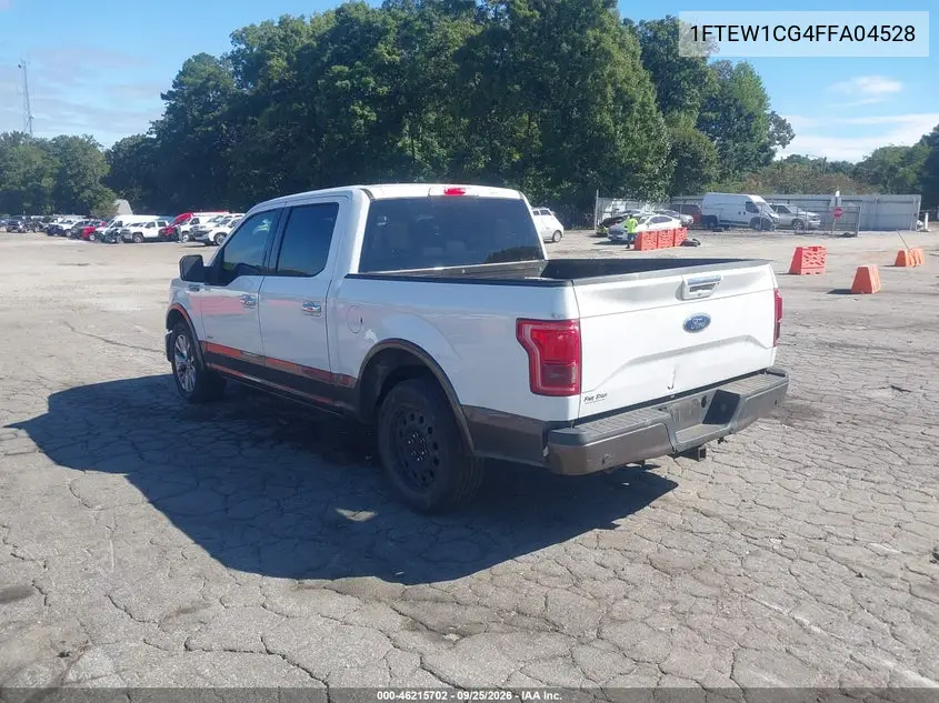 2015 FORD F-150 VIN 1FTEW1CG4FFA04528 — фото 3