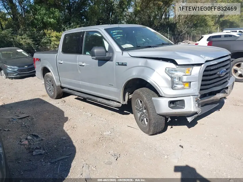 FORD F-150 2015, VIN 1FTEW1EG0FFB32469
