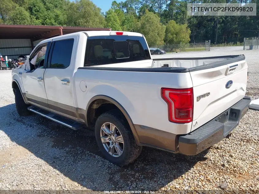 2015 FORD F-150 VIN 1FTEW1CP2FKD99820 — фото 3