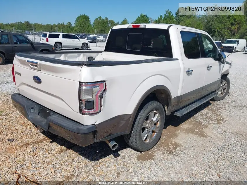 2015 FORD F-150 VIN 1FTEW1CP2FKD99820 — фото 4