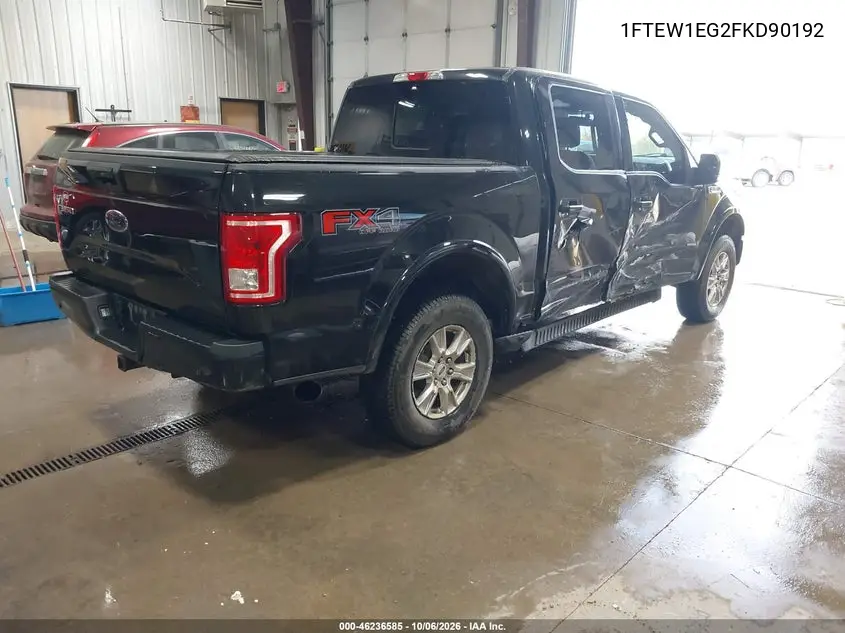 2015 FORD F-150 VIN 1FTEW1EG2FKD90192 — фото 4