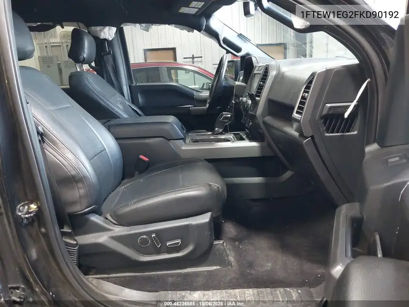 2015 FORD F-150 VIN 1FTEW1EG2FKD90192 — фото 5