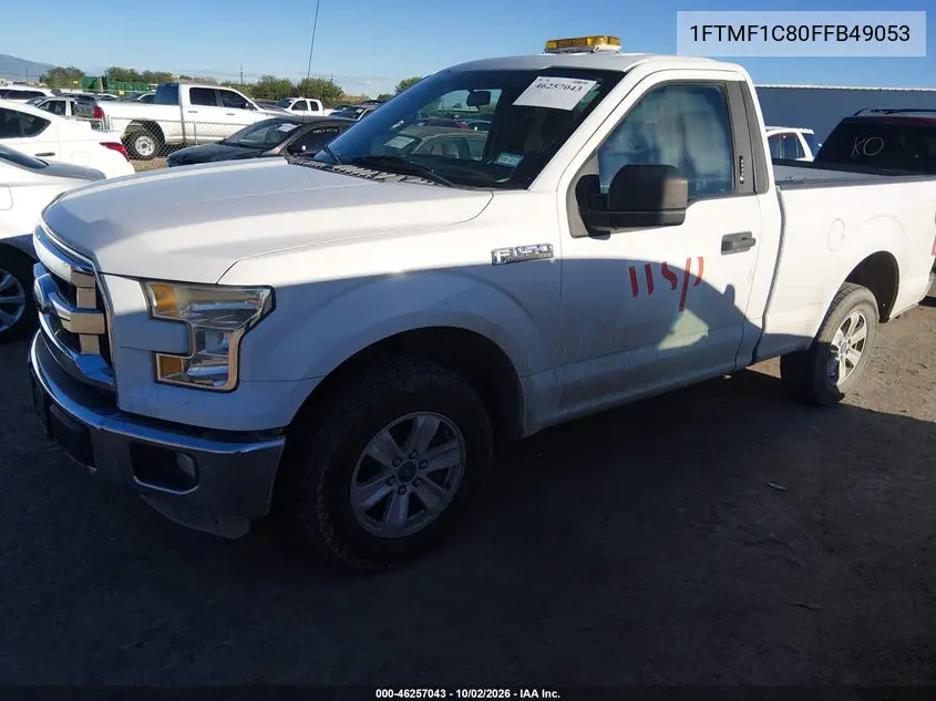 2015 FORD F-150 VIN 1FTMF1C80FFB49053 — фото 2
