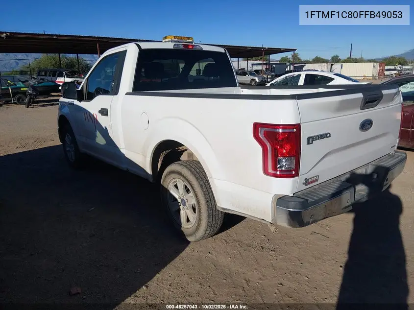 2015 FORD F-150 VIN 1FTMF1C80FFB49053 — фото 3