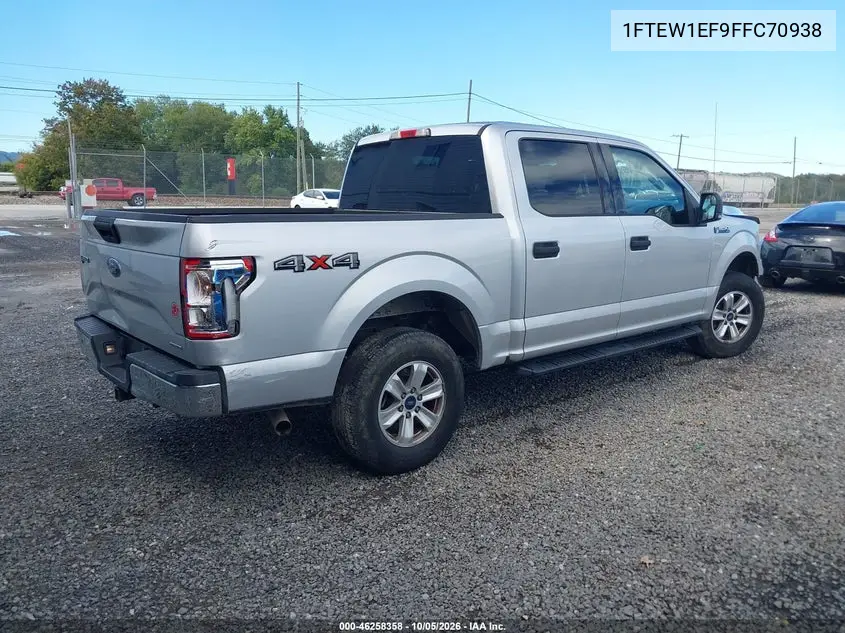2015 FORD F-150 VIN 1FTEW1EF9FFC70938 — фото 4