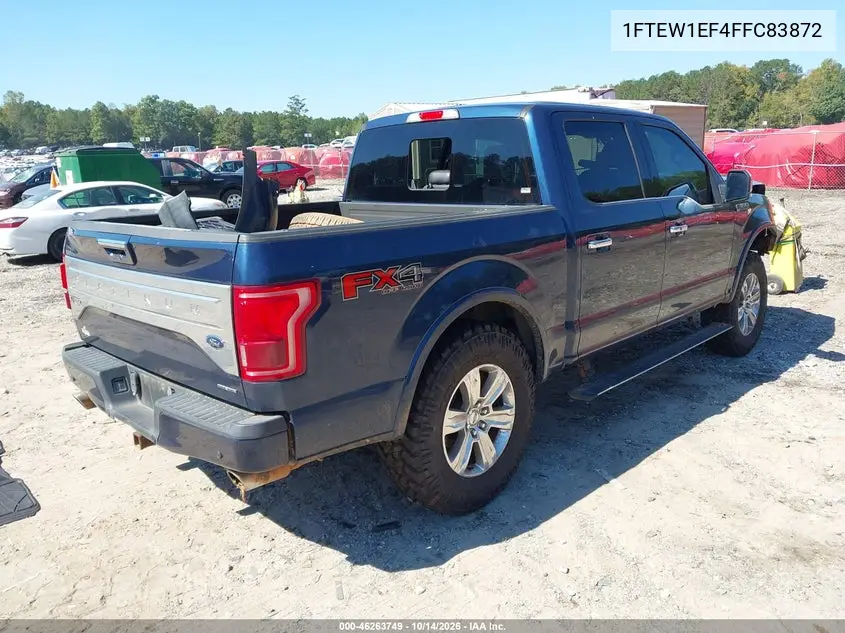 2015 FORD F-150 VIN 1FTEW1EF4FFC83872 — фото 4