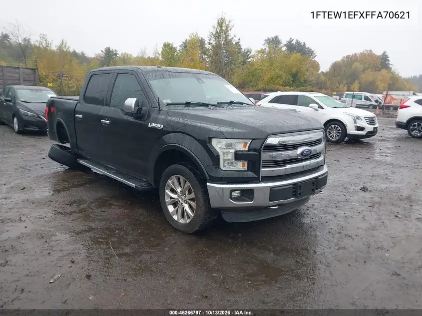 FORD F-150 2015, VIN 1FTEW1EFXFFA70621