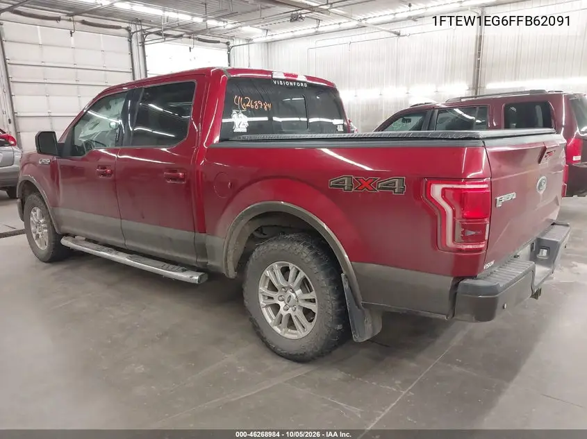 2015 FORD F-150 VIN 1FTEW1EG6FFB62091 — фото 3