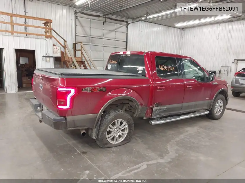 2015 FORD F-150 VIN 1FTEW1EG6FFB62091 — фото 4