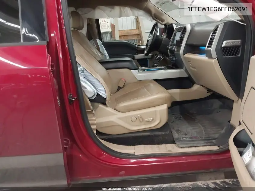 2015 FORD F-150 VIN 1FTEW1EG6FFB62091 — фото 5