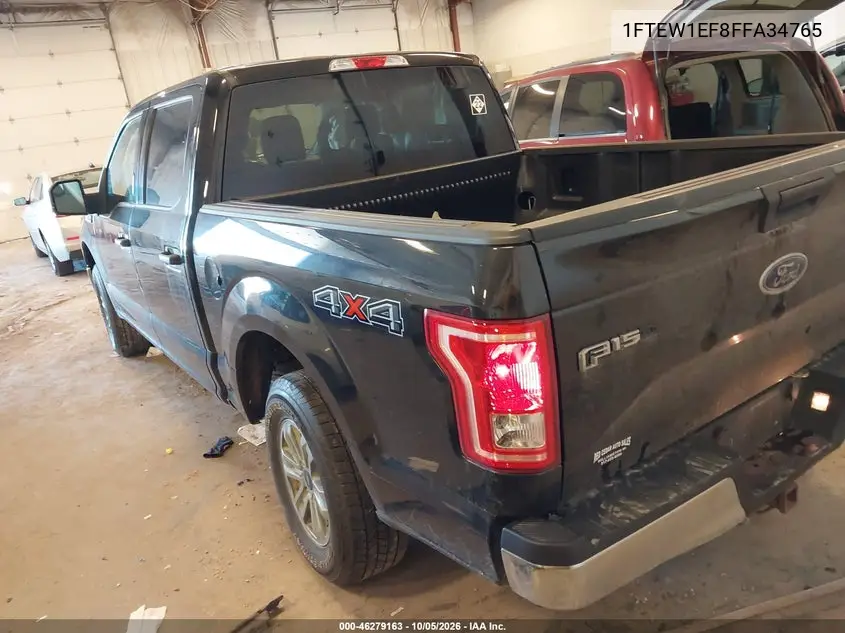 2015 FORD F-150 VIN 1FTEW1EF8FFA34765 — фото 3