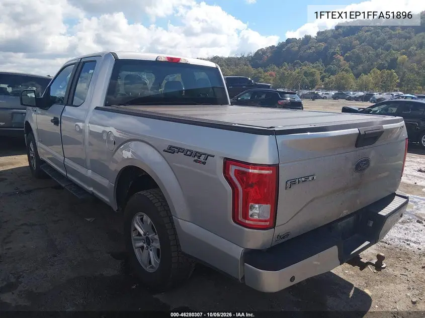 2015 FORD F-150 VIN 1FTEX1EP1FFA51896 — фото 3
