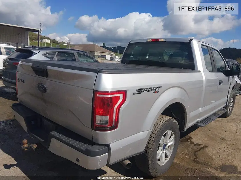 2015 FORD F-150 VIN 1FTEX1EP1FFA51896 — фото 4