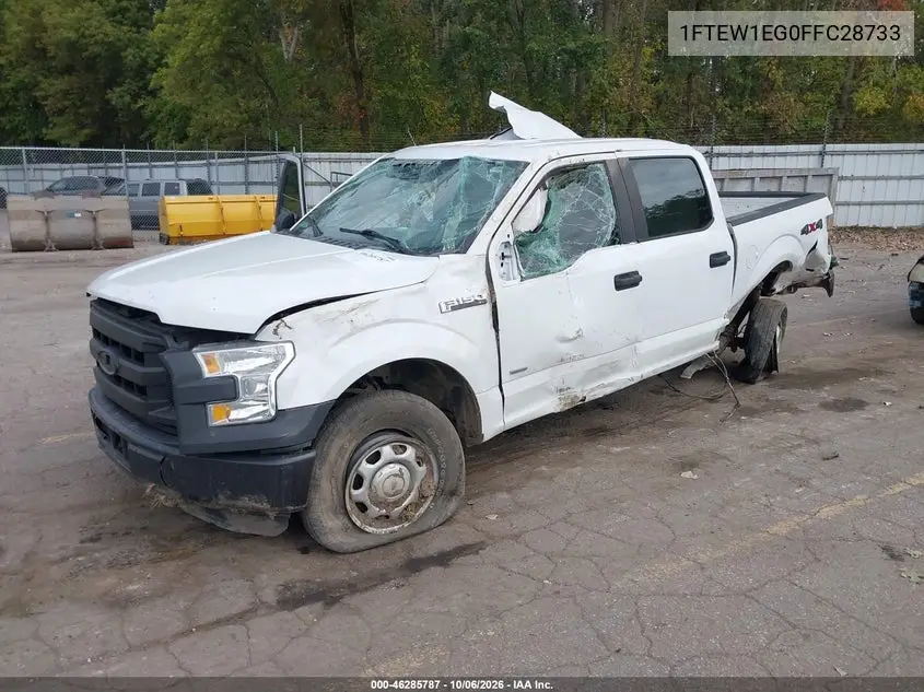 2015 FORD F-150 VIN 1FTEW1EG0FFC28733 — фото 2