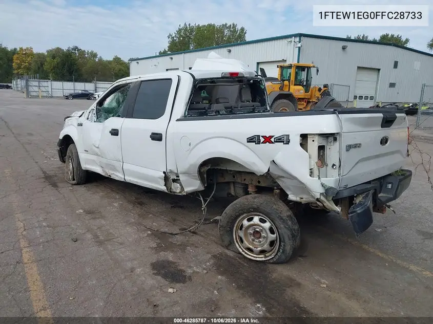 2015 FORD F-150 VIN 1FTEW1EG0FFC28733 — фото 3