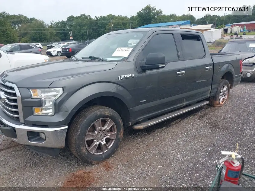 2015 FORD F-150 VIN 1FTEW1CP2FFC67634 — фото 2