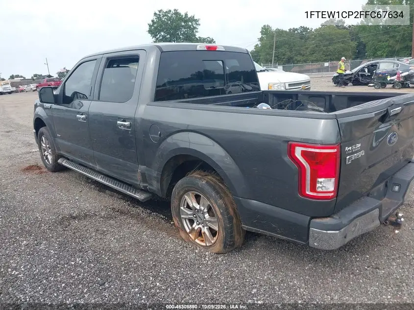2015 FORD F-150 VIN 1FTEW1CP2FFC67634 — фото 3