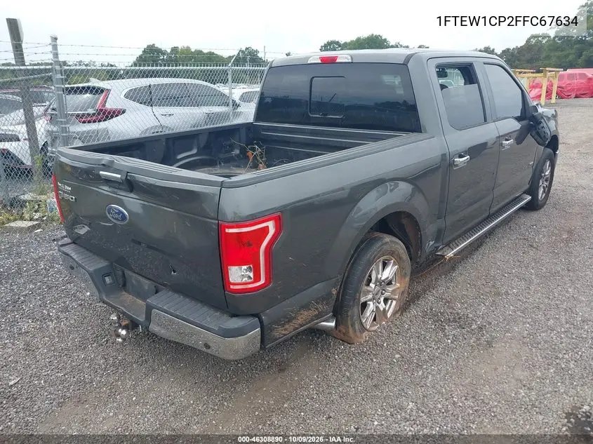 2015 FORD F-150 VIN 1FTEW1CP2FFC67634 — фото 4