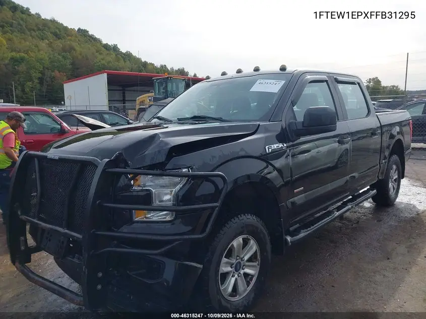 2015 FORD F-150 VIN 1FTEW1EPXFFB31295 — фото 2