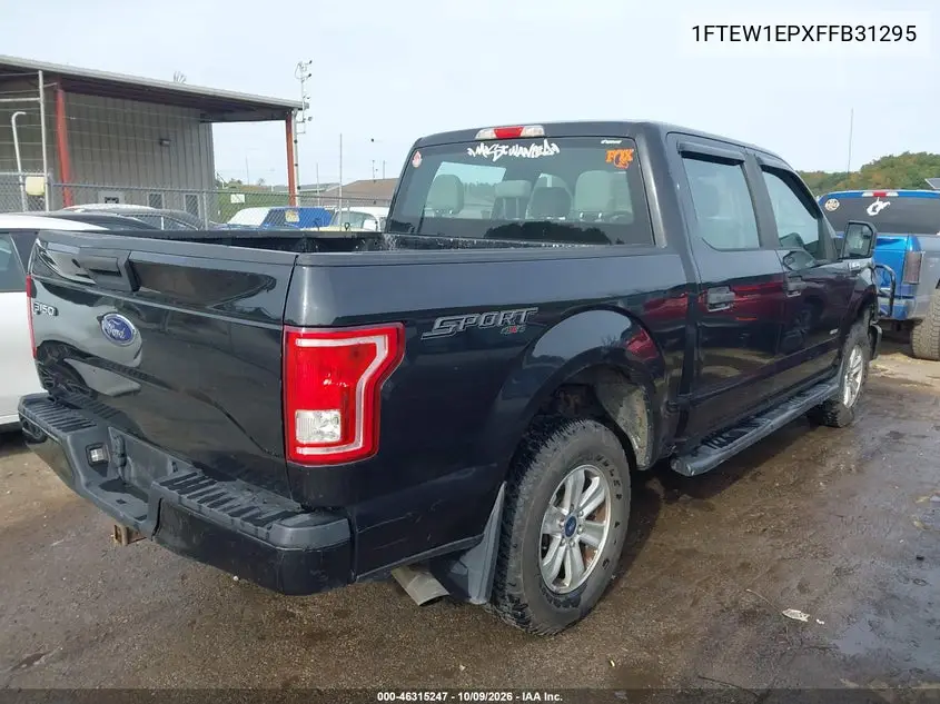 2015 FORD F-150 VIN 1FTEW1EPXFFB31295 — фото 4