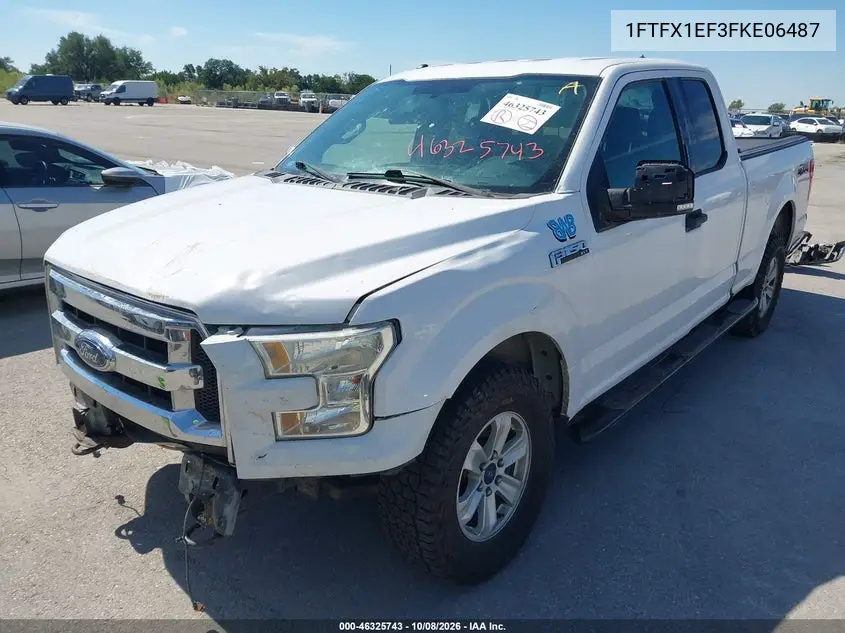 2015 FORD F-150 VIN 1FTFX1EF3FKE06487 — фото 2