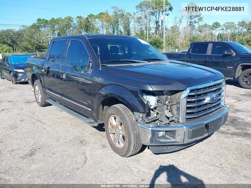 FORD F-150 2015, VIN 1FTEW1CP4FKE28881