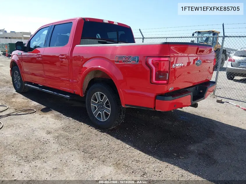 2015 FORD F-150 VIN 1FTEW1EFXFKE85705 — фото 3