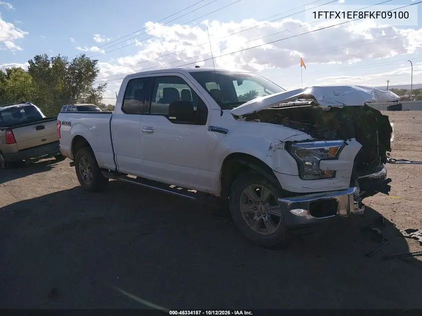FORD F-150 2015, VIN 1FTFX1EF8FKF09100