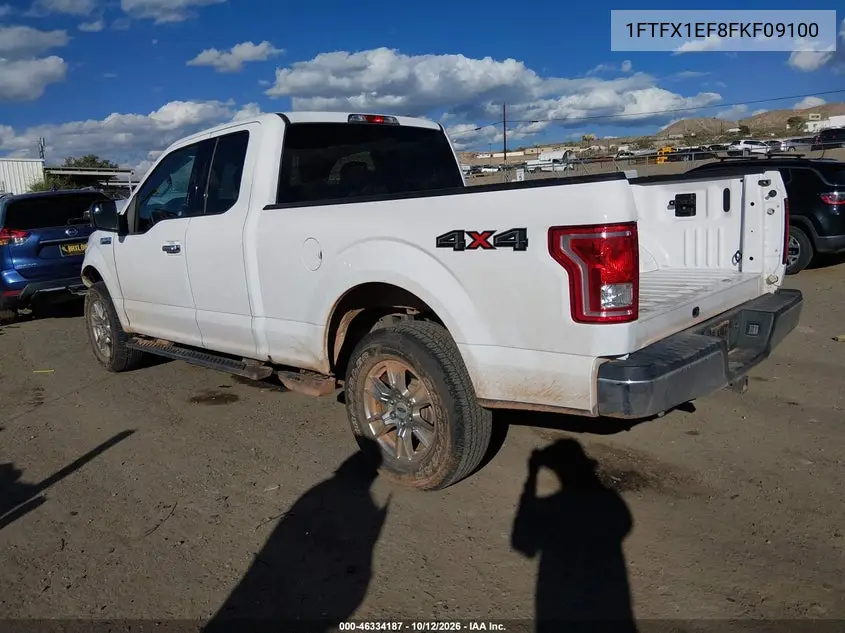 2015 FORD F-150 VIN 1FTFX1EF8FKF09100 — фото 3