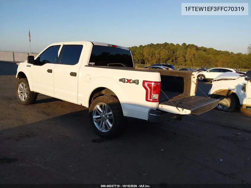 2015 FORD F-150 VIN 1FTEW1EF3FFC70319 — фото 3