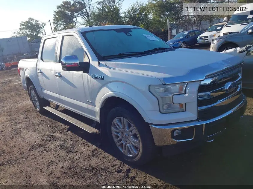 FORD F-150 2015, VIN 1FTEW1EG1FFB35882