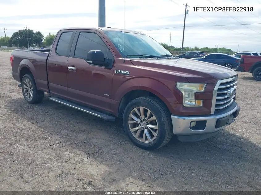 FORD F-150 2015, VIN 1FTEX1CP8FFB22918