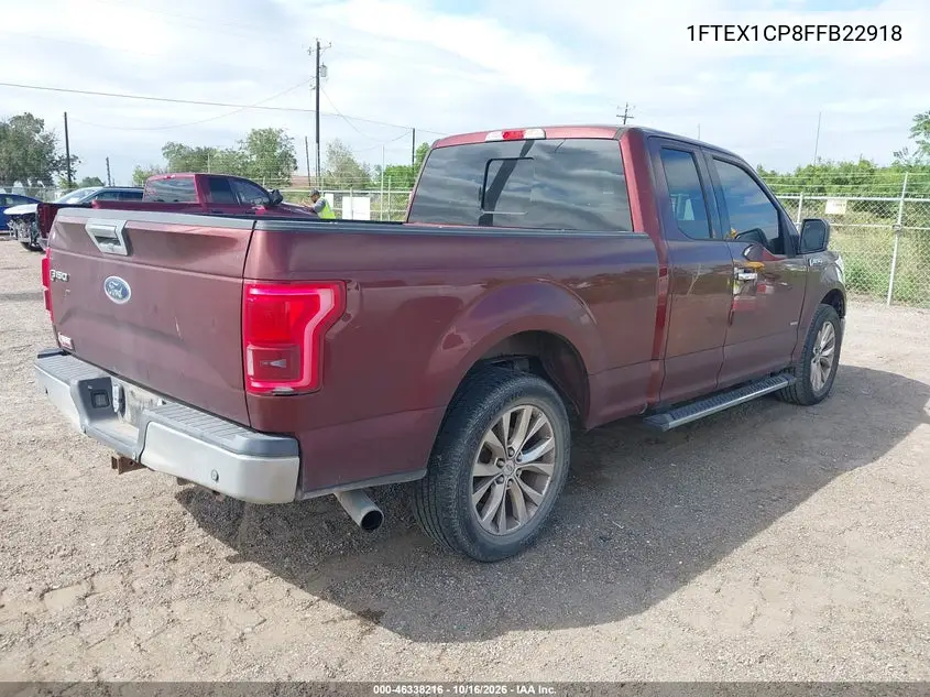 2015 FORD F-150 VIN 1FTEX1CP8FFB22918 — фото 4