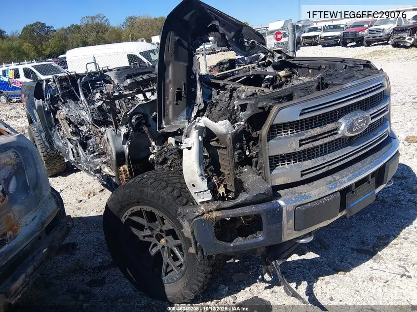 FORD F-150 2015, VIN 1FTEW1EG6FFC29076
