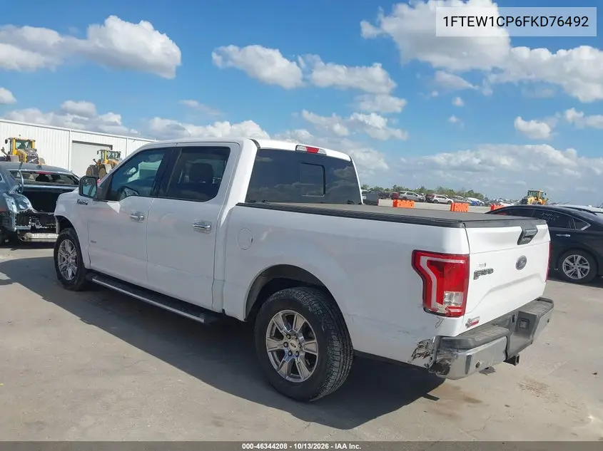 2015 FORD F-150 VIN 1FTEW1CP6FKD76492 — фото 3