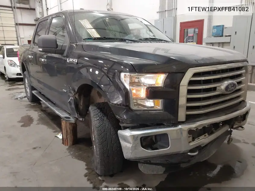 FORD F-150 2015, VIN 1FTEW1EPXFFB41082