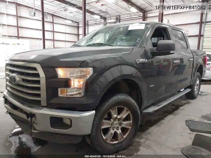 2015 FORD F-150 VIN 1FTEW1EPXFFB41082 — фото 2