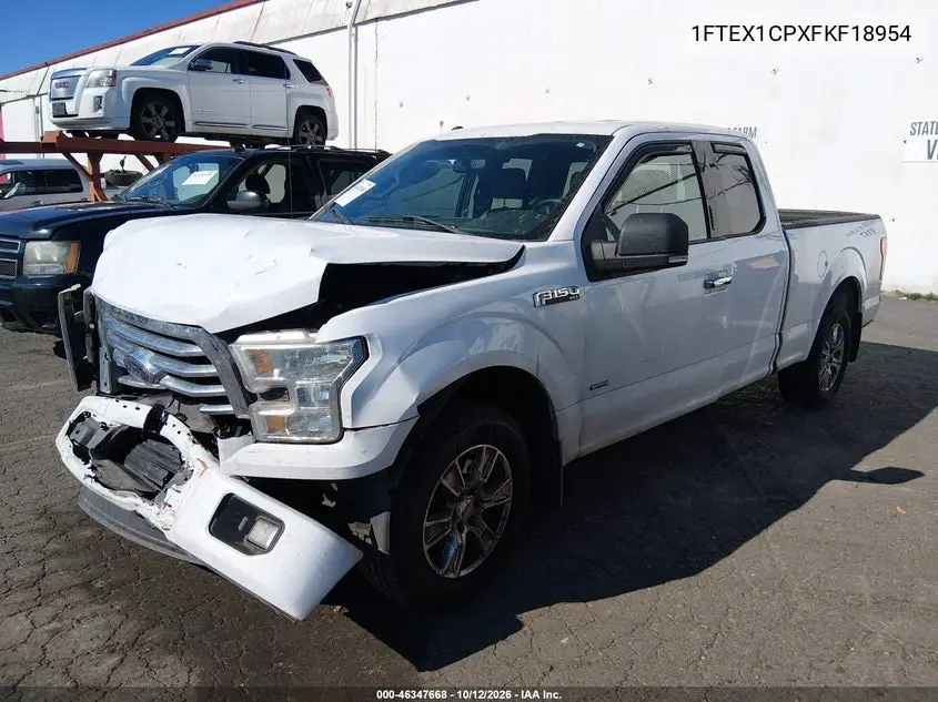 2015 FORD F-150 VIN 1FTEX1CPXFKF18954 — фото 2