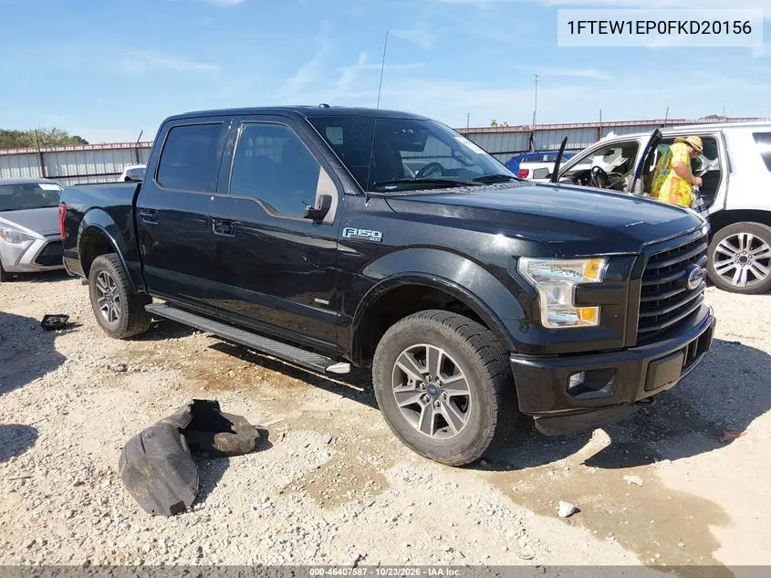 FORD F-150 2015, VIN 1FTEW1EP0FKD20156