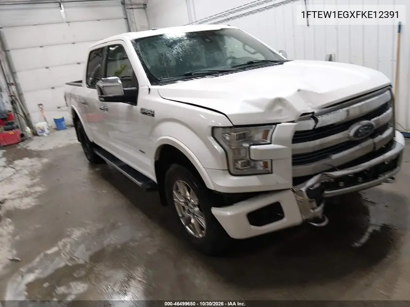 FORD F-150 2015, VIN 1FTEW1EGXFKE12391